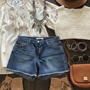 Joe's Jeans Classic Blue Jean Shorts